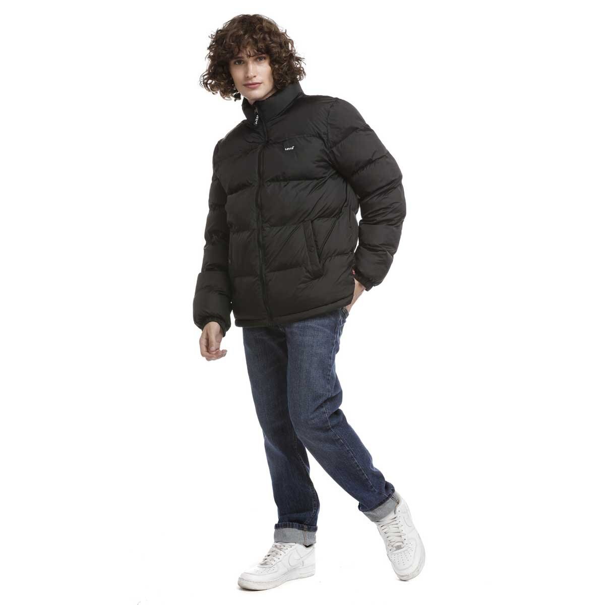 Chamarra Acolchada Negra para Caballero Levi's