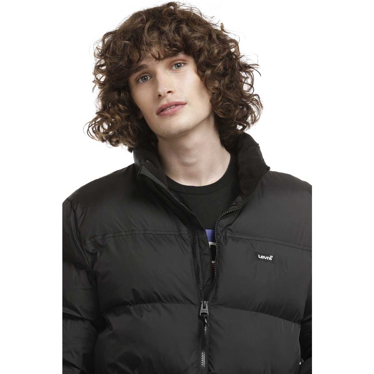 Chamarra Acolchada Negra para Caballero Levi's