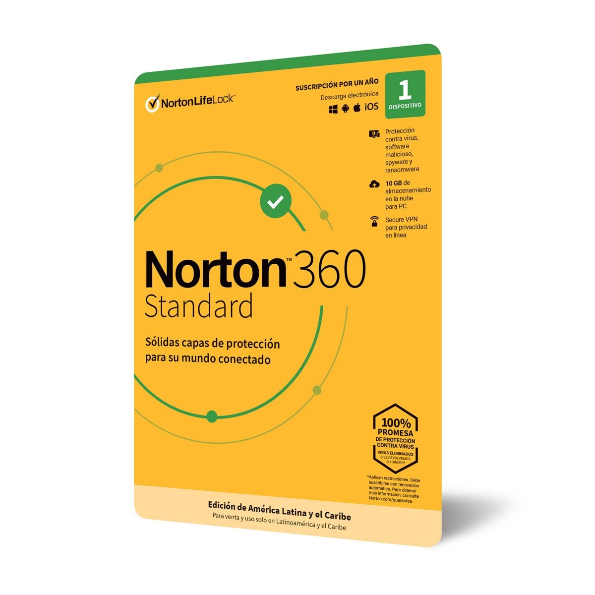 Norton 360 Standard 1 Dispositivo 1 Año