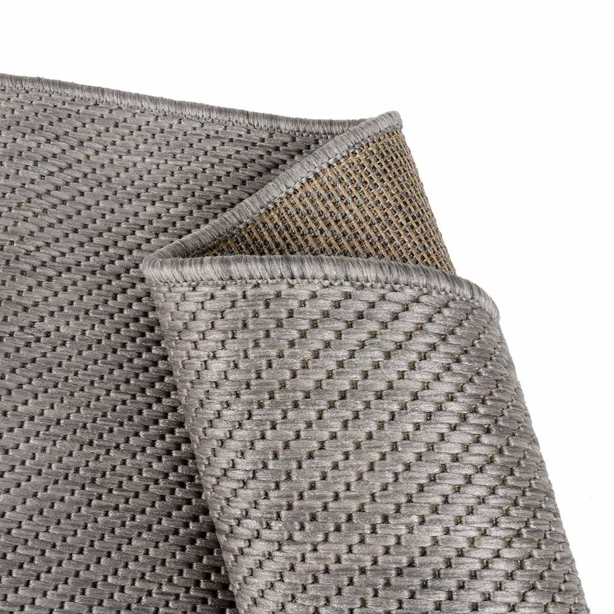 Tapete Abadi Terra Gris Plata 1.80 X 1.20