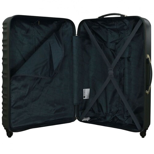 Maleta con Ruedas 20" Negro Planeta