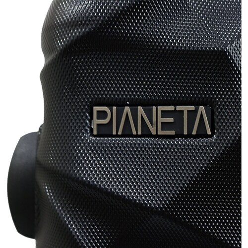 Maleta con Ruedas 20" Negro Planeta