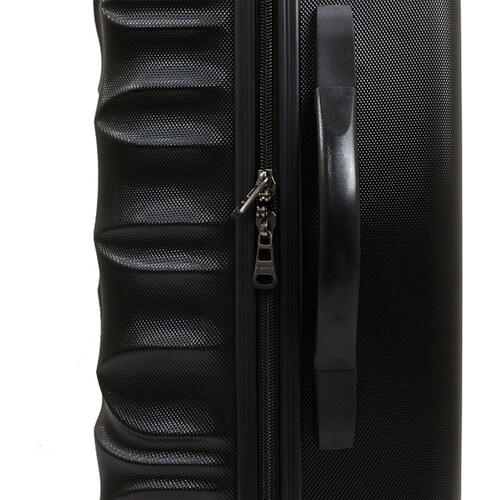 Maleta con Ruedas 20" Negro Planeta