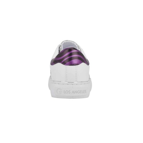 Tenis con Plataforma con Punta Redonda Color Blanco G By Guess