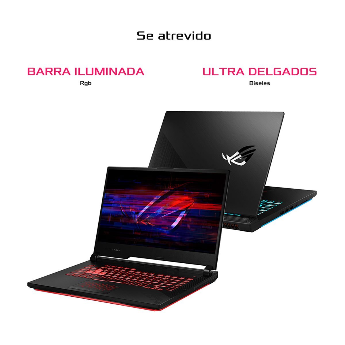 Laptop 15.6" Asus Rog Strix G512Li Negro + Mochila