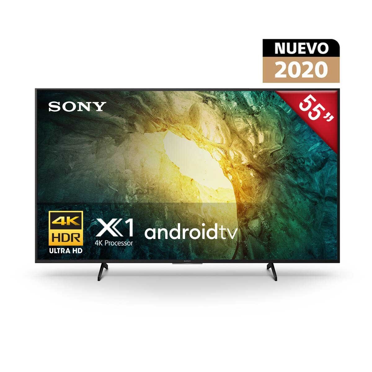 Pantalla 55" 4K Uhd Android Tv Xbr-55X750H Sony