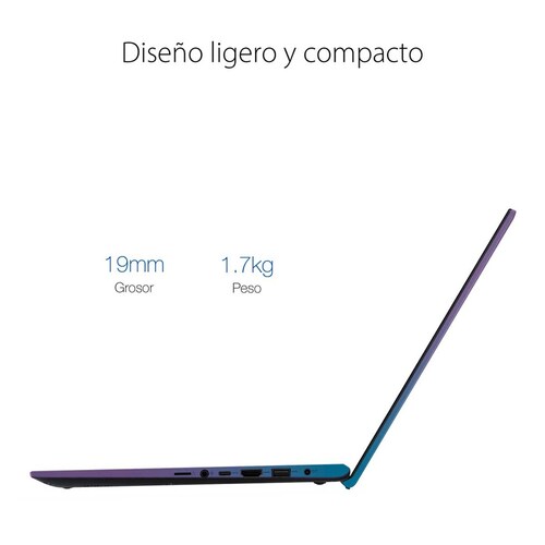 Laptop Vivobook 15.6" Asus X512Ja-Br254T Azul