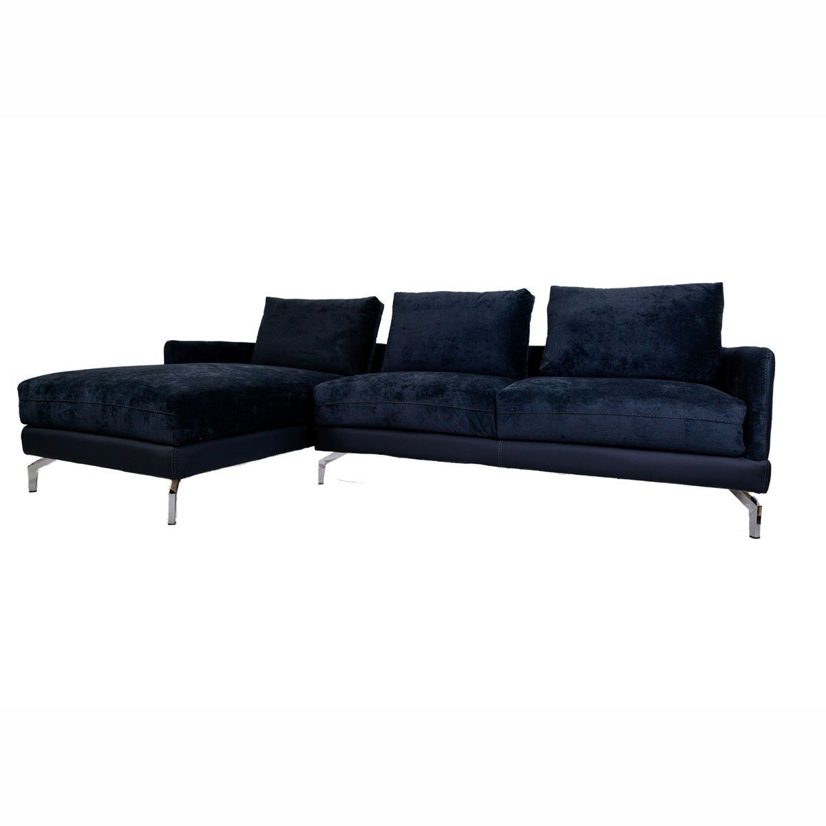 Chaise Izquierdo Treviso Iron Azul Devane