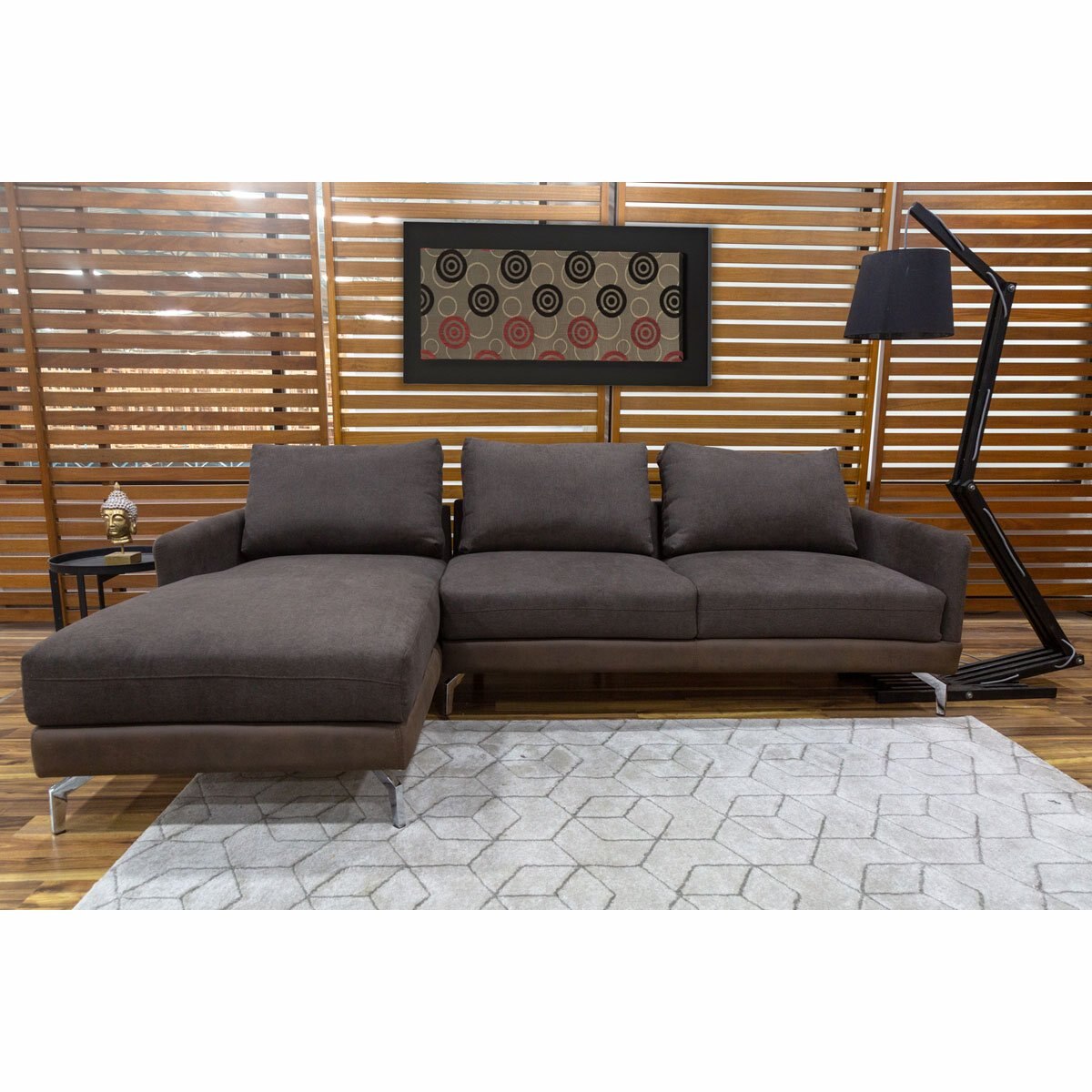 Chaise Izquierdo Treviso Fudge Chocolate Devane