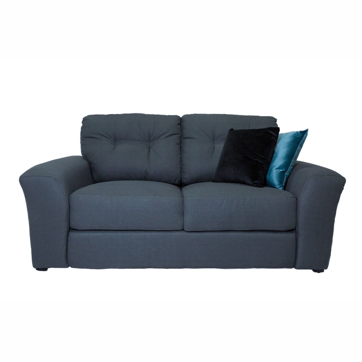 Love Seat Cassandra Montreal Charcoal Gris Devane