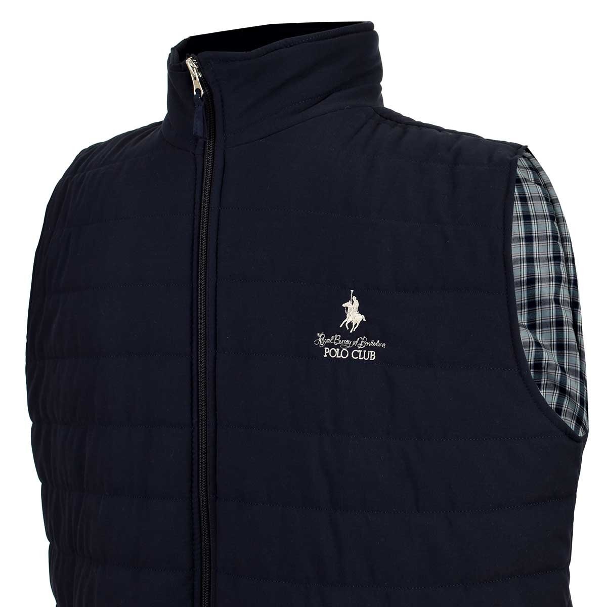 Chaleco Capitonado Horizontal para Caballero Polo Club