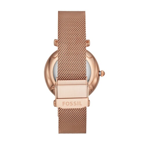 Reloj Oro Rosado para Dama Fossil Modelo Es4918