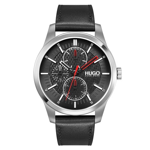 Reloj Negro para Caballero Hugo Modelo 1530153