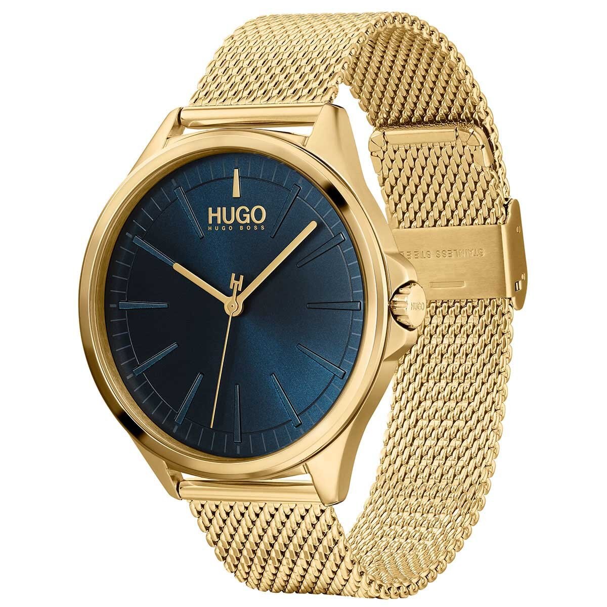 Reloj Dorado para Caballero Hugo Modelo 1530178