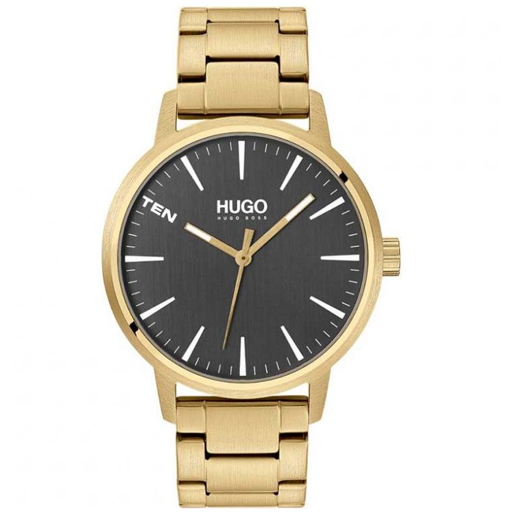 Reloj Dorado para Caballero Hugo Modelo 1530142