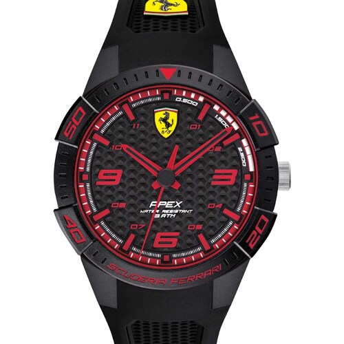 Reloj Negro para Caballero Ferrari Modelo 830747