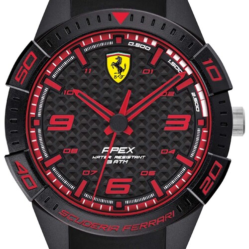 Reloj Negro para Caballero Ferrari Modelo 830747