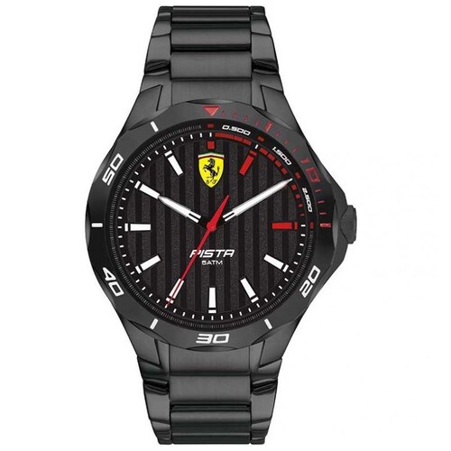 Reloj Negro para Caballero Ferrari Modelo 830763