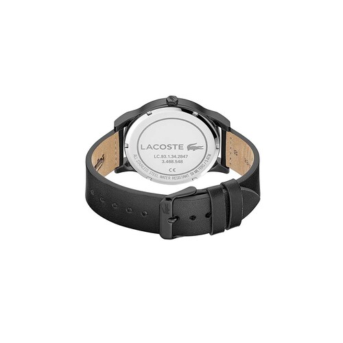 Reloj Negro Lacoste para Caballero Modelo 2011097