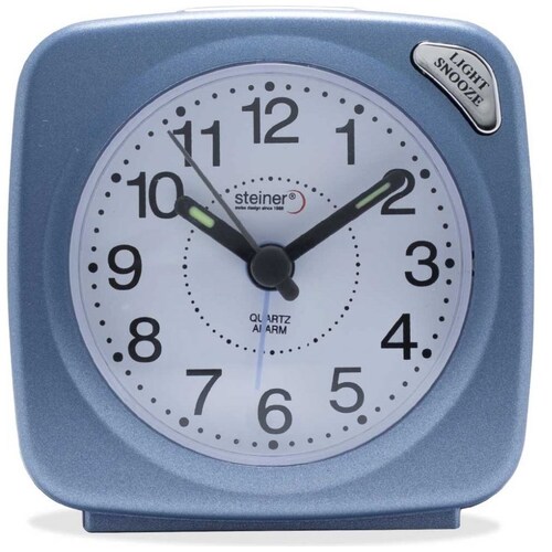 Reloj Despertador Azul Steiner Modelo Sr951Bl