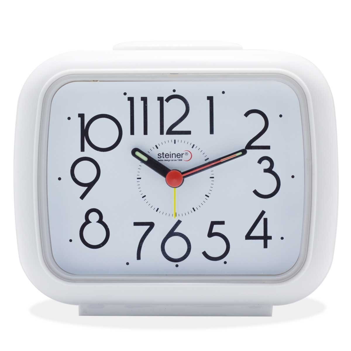 Reloj Despertador Blanco Steiner Modelo Ba08W-R2