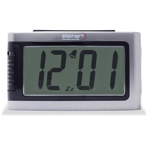 Reloj Despertador Gris Steiner Modelo Ld318G-R2