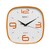 Reloj de Pared Steiner Naranja con Blanco Modelo Tld-35110A-O