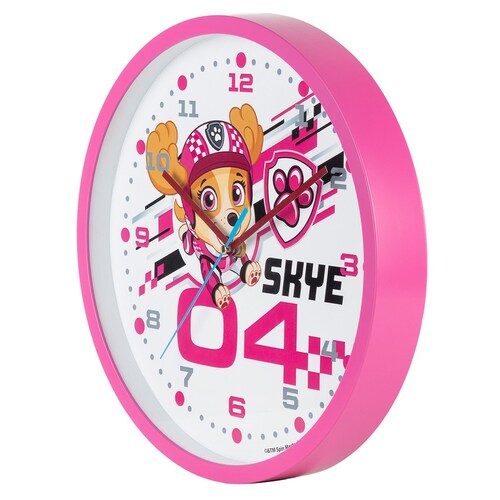 Reloj de Pared Infantil Rosa Paw Patrol Modelo Pppd01Rsrs