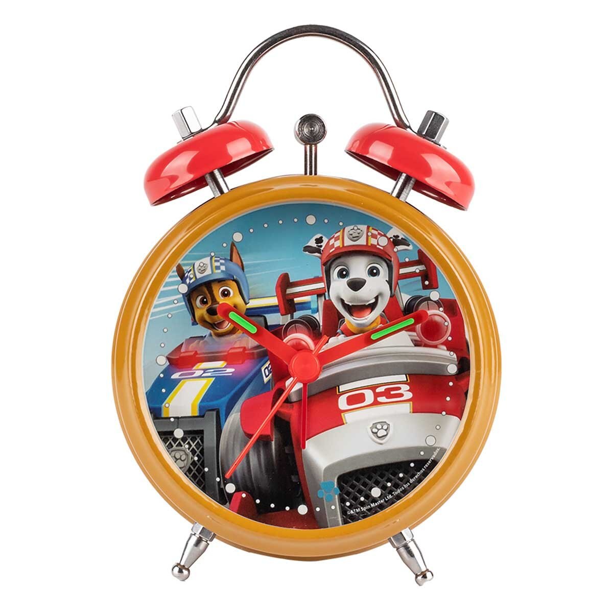 Despertador Infantil Amarillo Mostaza Paw Patrol Modelo Ppds01Amrj
