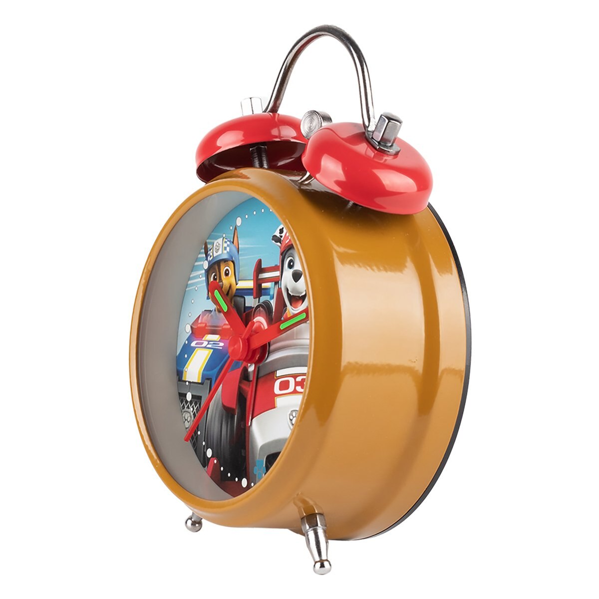 Despertador Infantil Amarillo Mostaza Paw Patrol Modelo Ppds01Amrj