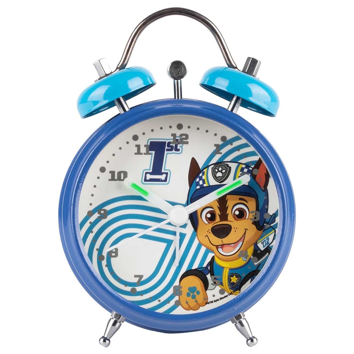 Despertador Infantil Azul Paw Patrol Modelo Ppds01Azaz