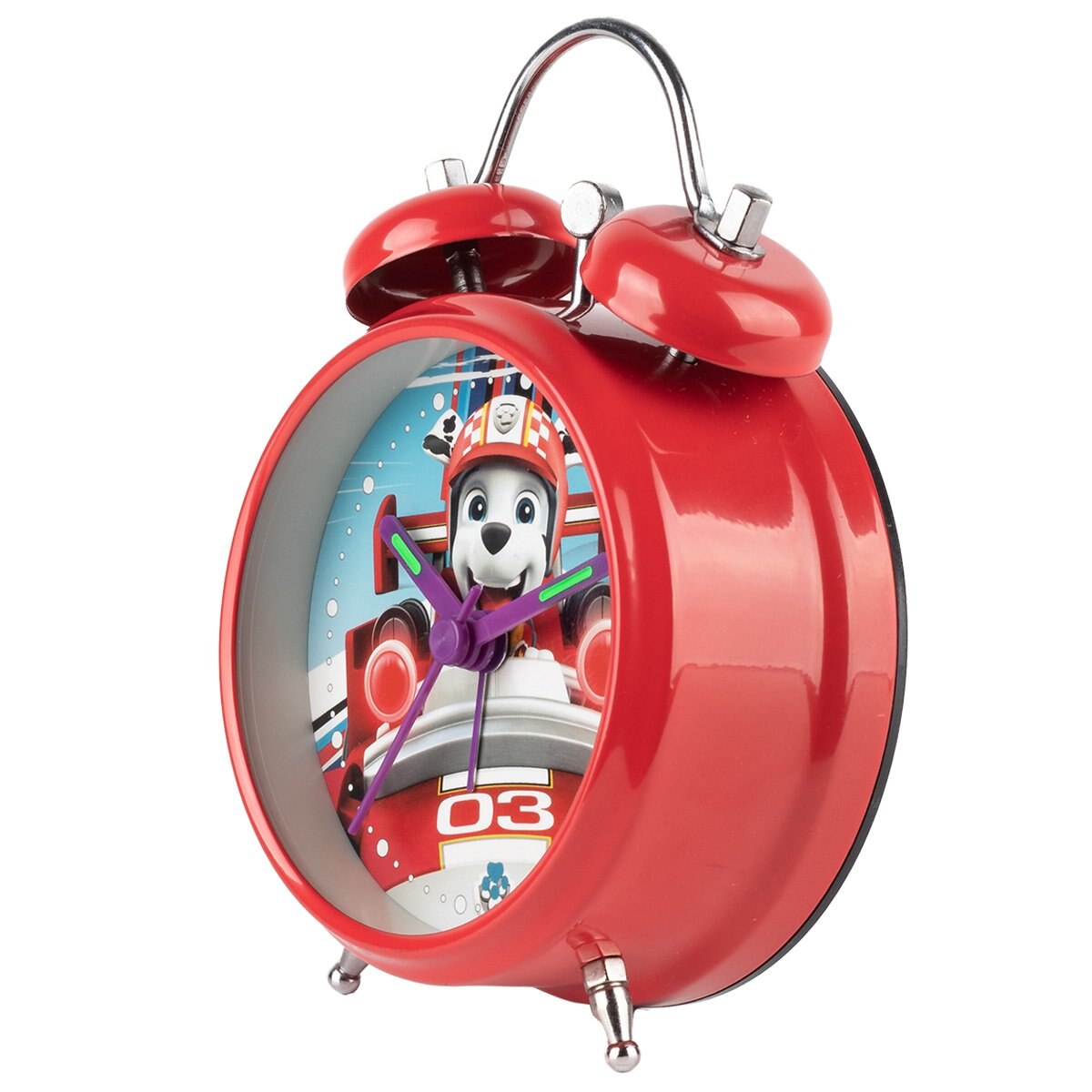 Despertador Infantil Rojo Paw Patrol Modelo Ppds01Rjaz