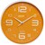 Reloj de Pared Steiner Naranja con Blanco Modelo Tld-35126C-O