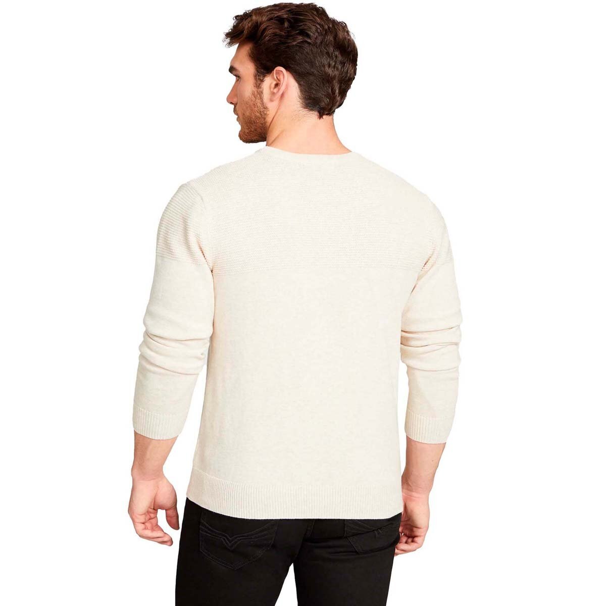 Suéter Blanco para Caballero G By Guess