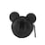 Monedero Negro Mickey Mouse W Capsule