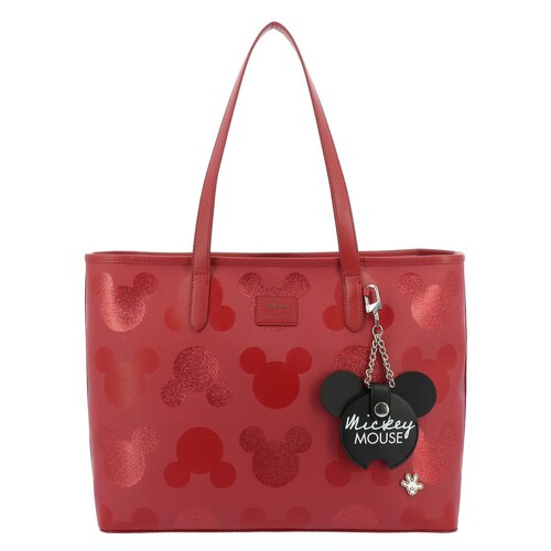 Bolsa Tote Roja Mickey Mouse W Capsule