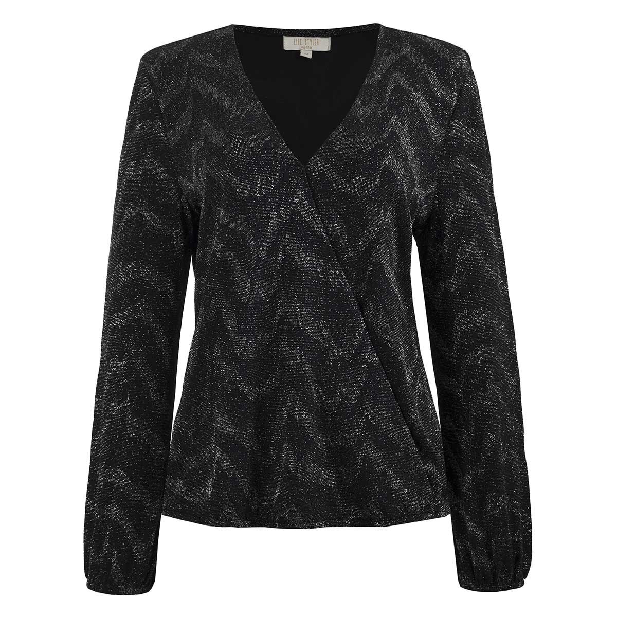 Blusa Cruzada Manga Larga Life Styler