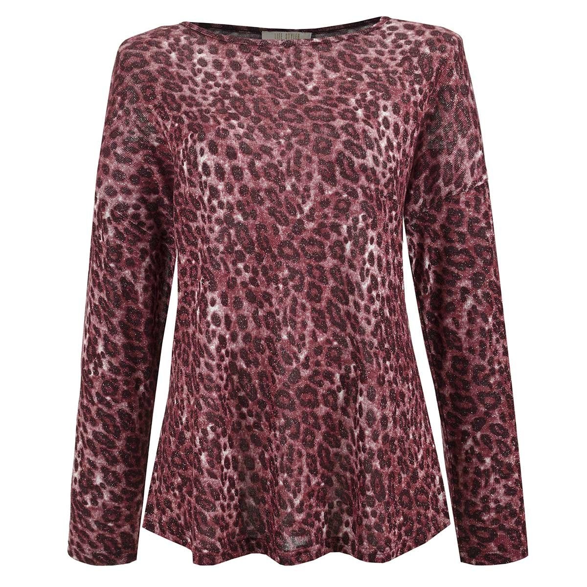 Blusa Animal Print con Lurex Life Styler