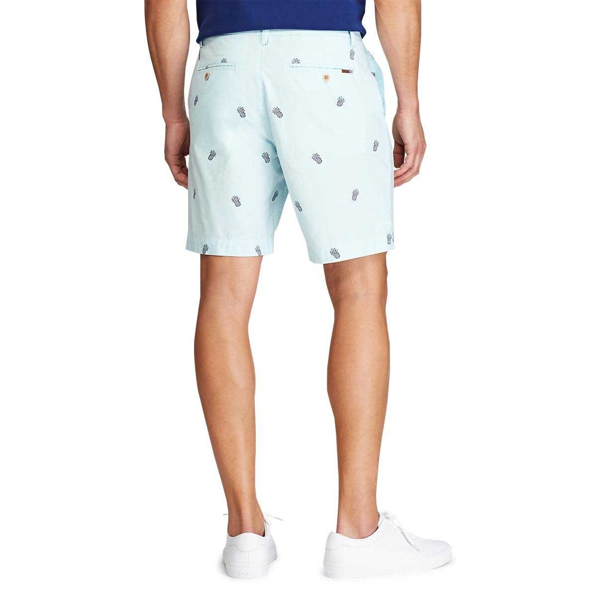 Bermuda Azul Combinado con Estampado para Caballero Chaps