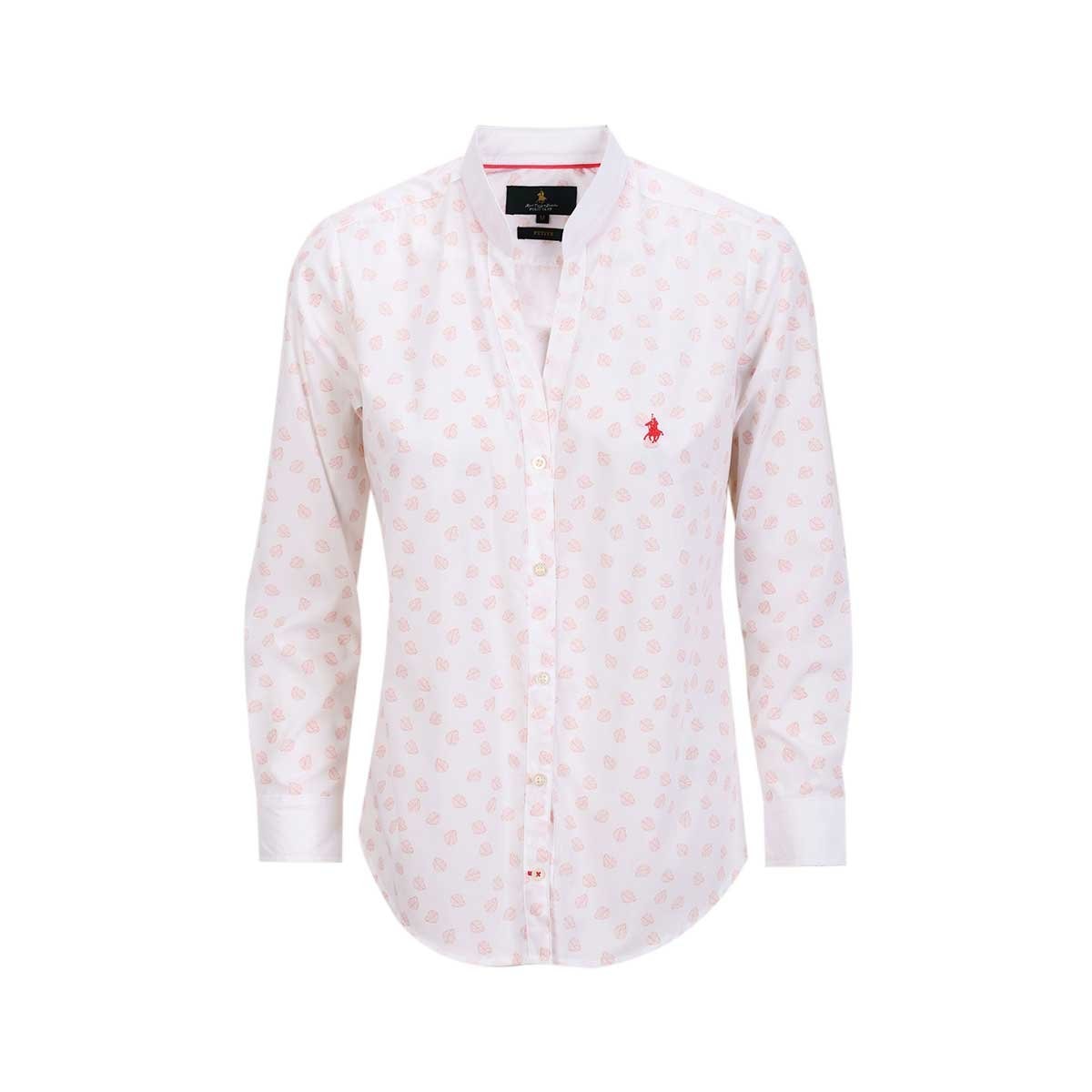 Camisa Estampada Cuello V Royal Polo Club