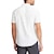 Camisa Manga Corta Blanco Combinado para Hombre Chaps