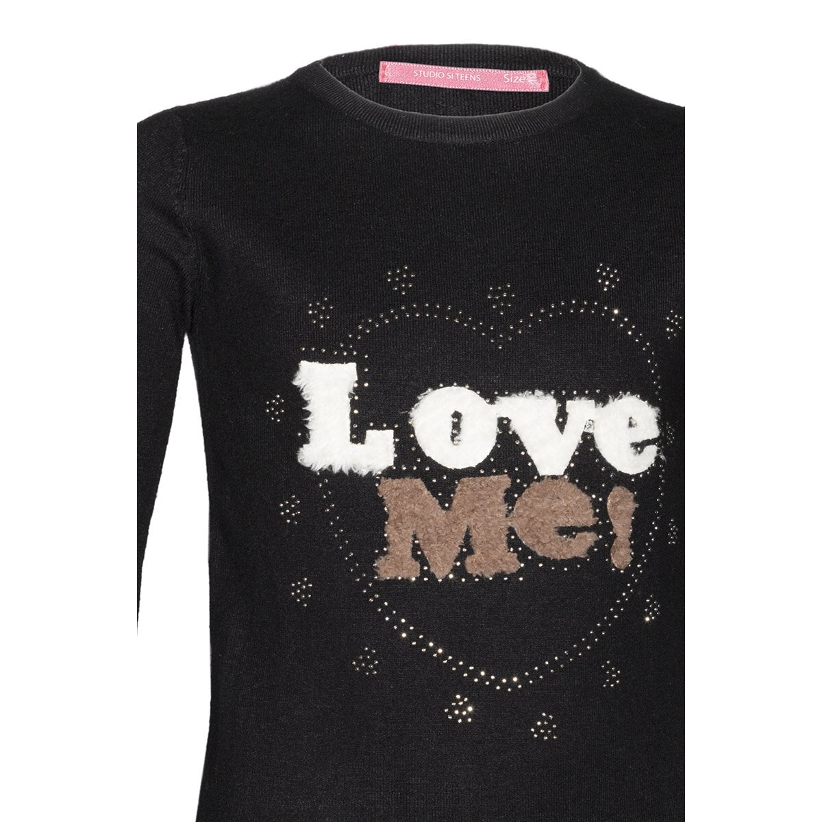Suéter Love Me para Niña Studio si Modelo Y1286A