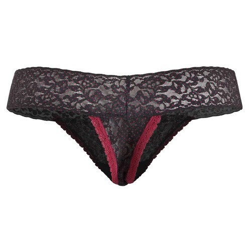 Tanga de Encaje Rojo Cereza Maidenform