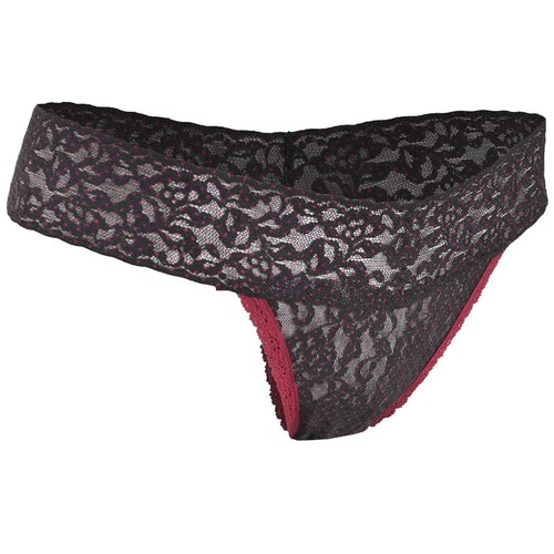 Tanga de Encaje Rojo Cereza Maidenform