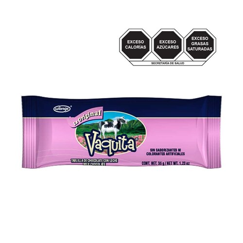 Chocolate Vaquita 35 Grs Vaquita Wongs