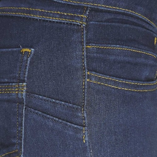 Jeans Skinny Pomp Cintura Alta Mussa