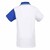 Camisa Polo Blanco Combinado para Niño Royal Polo Club Modelo 229591-1