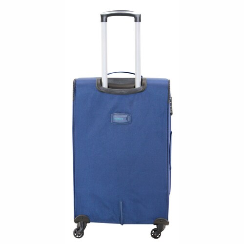 Maleta Expandible Soft Side Lemans 20" Azul Swissbrand