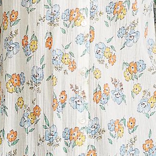 Blusa Casual Manga 3/4 Sims Chaps
