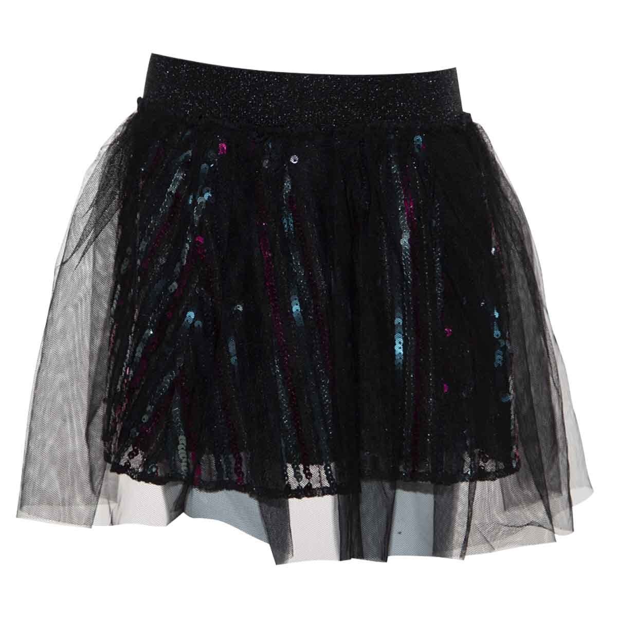 Falda Negra con Lentejuelas para Niña Philosophy Jr Girls Modelo Sq3019